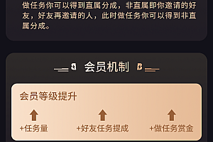 Save money brother task reward source code + order system + Tao customer (APP+H5+ public number) can customize the task platform Tiktok point praise r