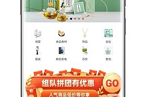 Group mall system APP, group mall building, group mall small program development