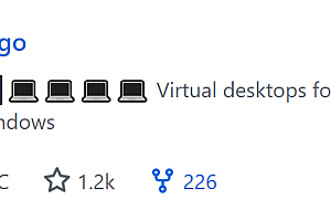 A fishing artifact that supports multiple virtual desktops—Virgo Virtual Desktop