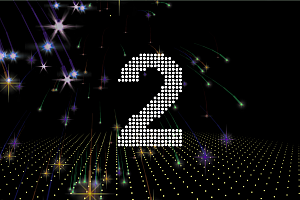 The most dazzling 3D fireworks code on New Year’s Eve (HTML+sound effects)