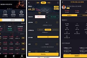 Jiusheng International Point Disk Complete Source Code / Time Disk Double Disk + Market + Script Complete