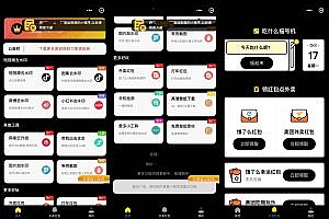 Black simple multi-functional toolbox to remove watermark takeaway traffic main applet source code
