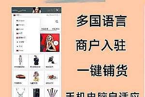 Cross-border e-commerce, multi-merchant, multi-language, multi-currency, one-click collection, foreign trade mall operation level