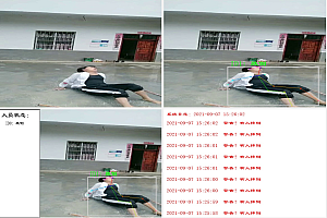 Behavior safety monitoring, posture correction system and fitness scoring system based on human posture