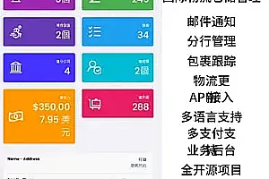 International logistics management system source code/multilingual warehouse management system/overseas logistics management system