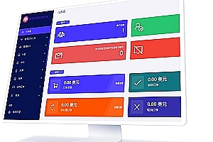 Multi language server virtual hosting sales system