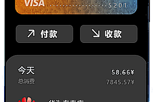 Cool wallet page template can be directly referenced and supported across all platforms
