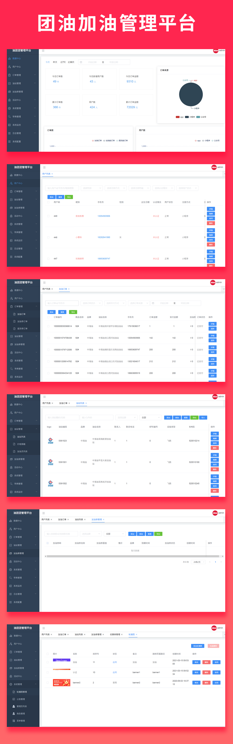 Save money brother refueling small program refueling system refueling APP oil card support two open customization插图1