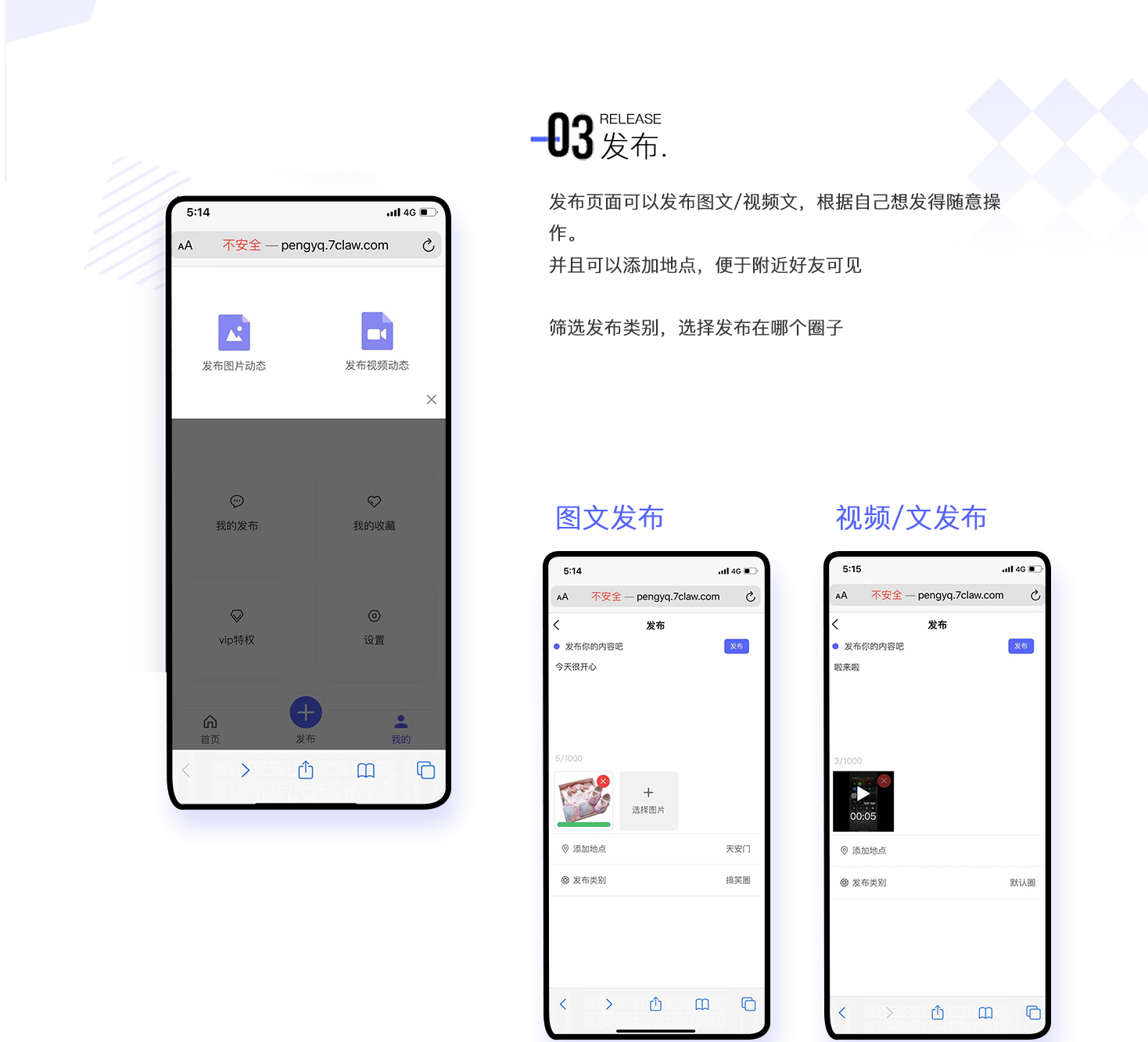Community circle of friends source code插图5