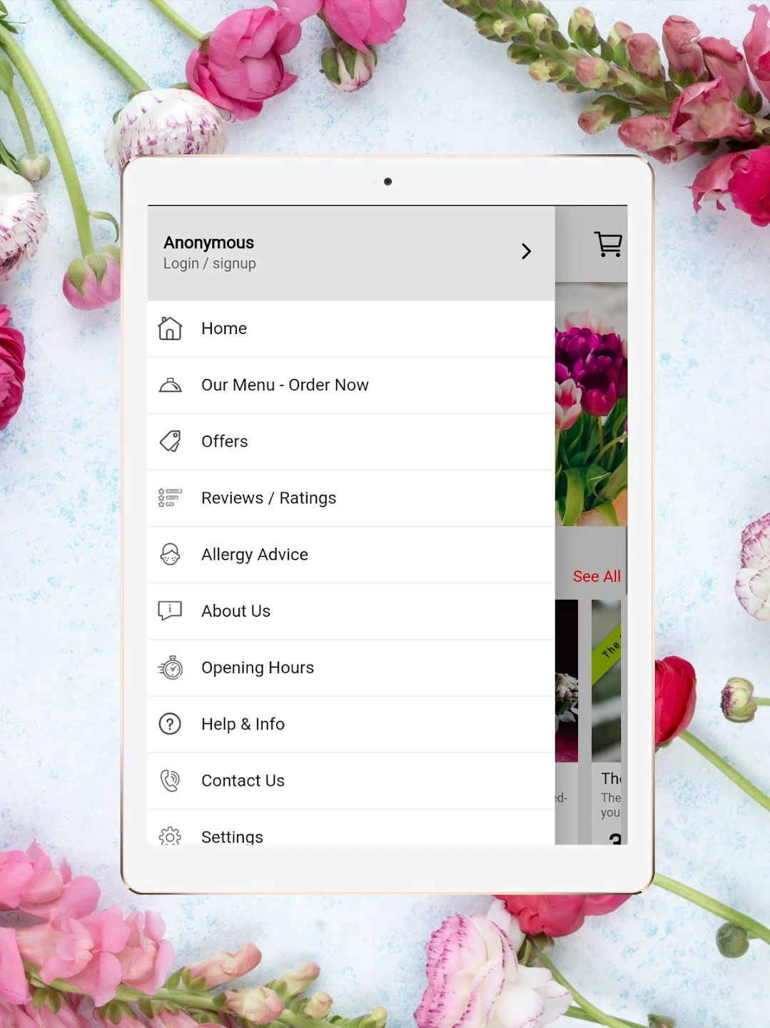 Online flower ordering platform V1 Flowers【 APP Code 】插图2