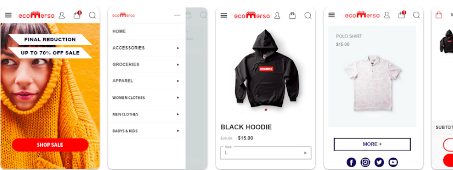 E-commerce retail platform 【 APP Code 】插图1