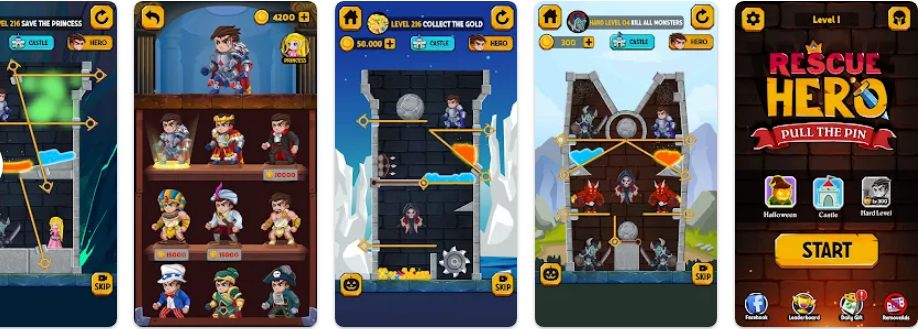 Rescue Hero: Pull the Pin【 Game code 】插图1 Rescue Hero: Pull the Pin【 Game code 】插图1