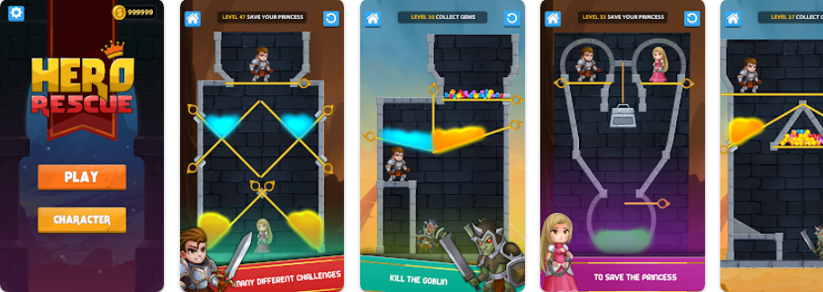 Hero Rescue: Puzzles and Conquest【 Game code 】插图