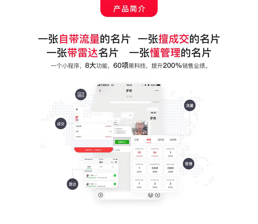 AI intelligent business card V122 system enterprise electronic business card sales small program intelligent business card source code插图