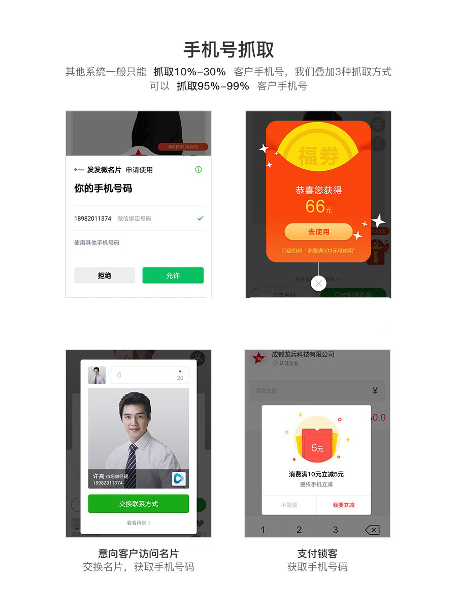 AI intelligent business card V122 system enterprise electronic business card sales small program intelligent business card source code插图3
