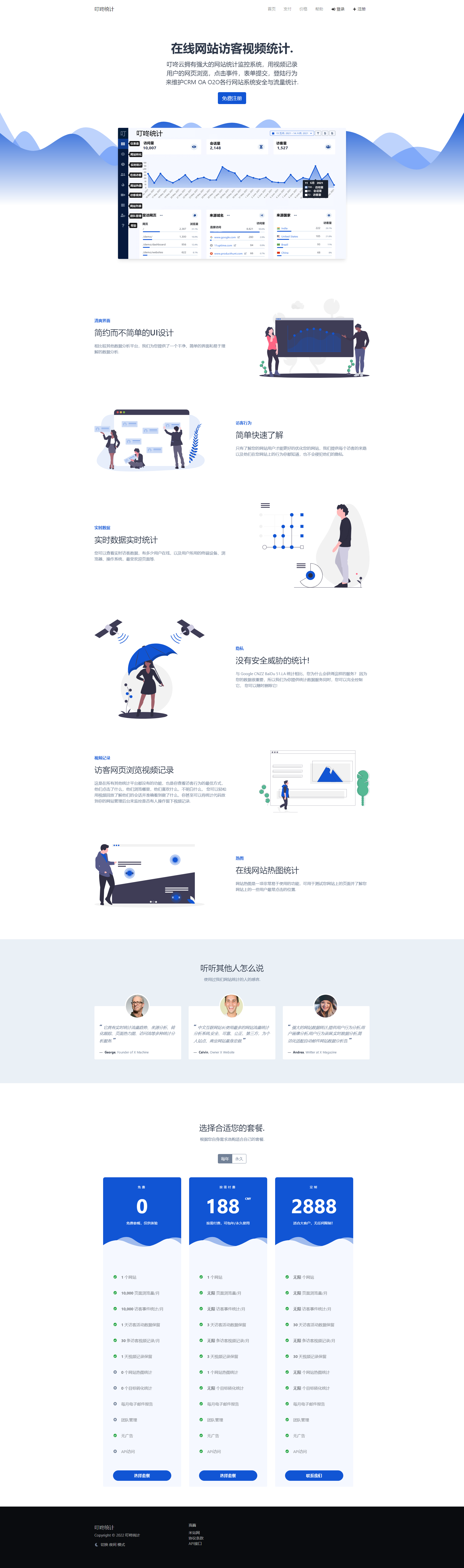 [Exclusive operation version] Powerful online website visitor video statistics, website access statistics system, bidding analysis system with detailed installation and use of tutorials插图