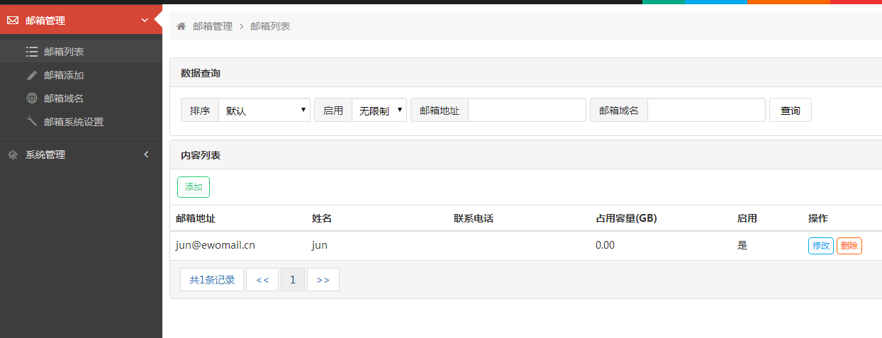 Open source mail server software EwoMail插图