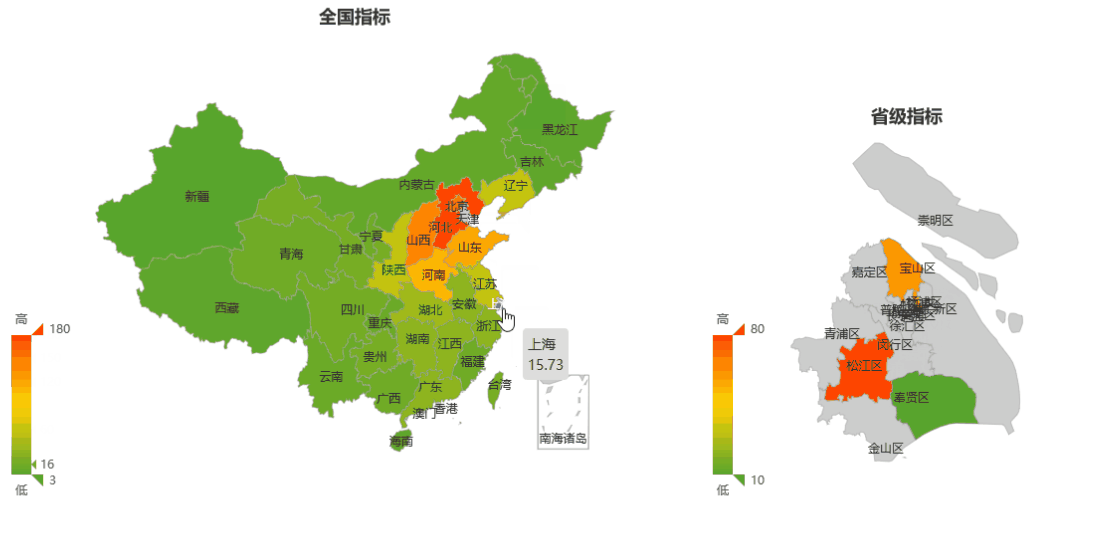 An open source data visualization analysis platform, providing a variety of large screen templates插图15