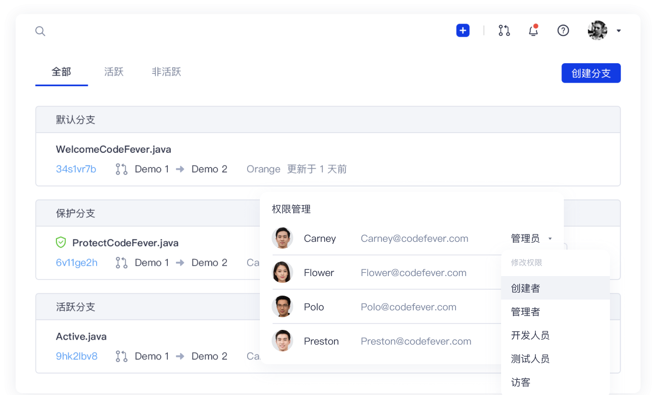 Free Git code hosting service, YYDS out of the box插图4