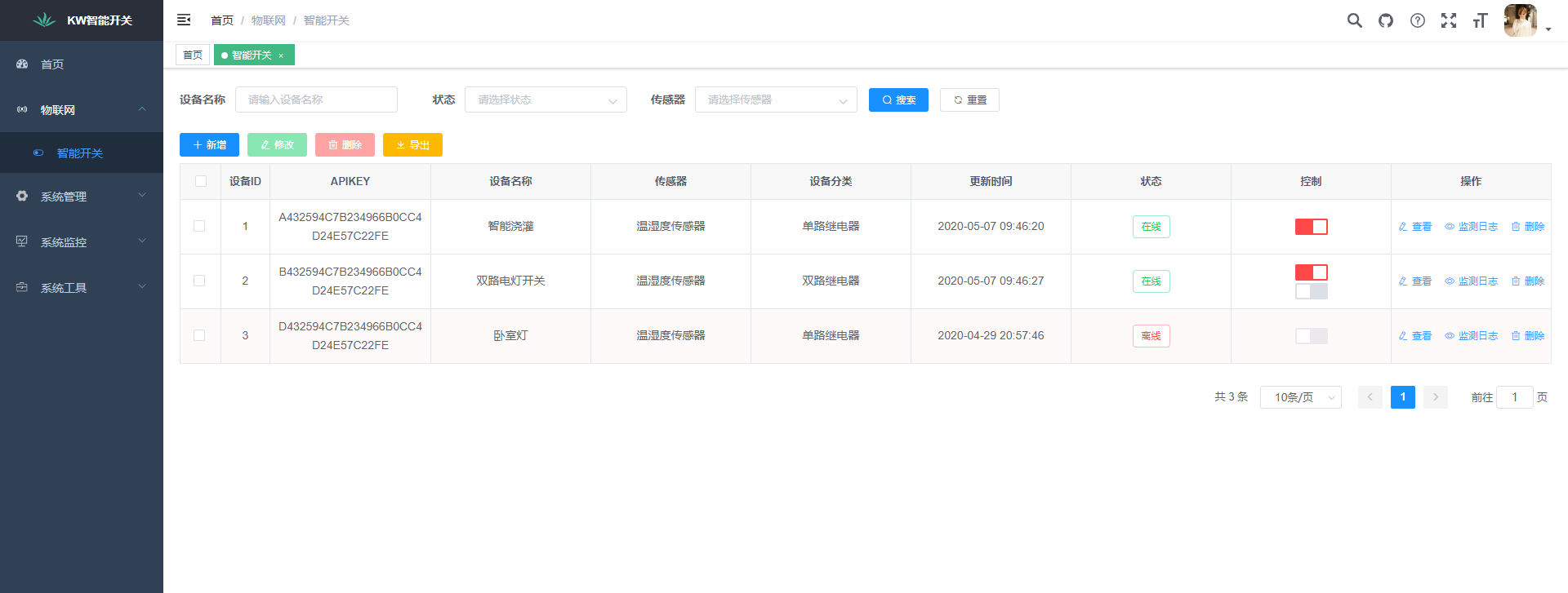An open source intelligent switch platform, support remote switch, infrared remote control switch, etc插图7