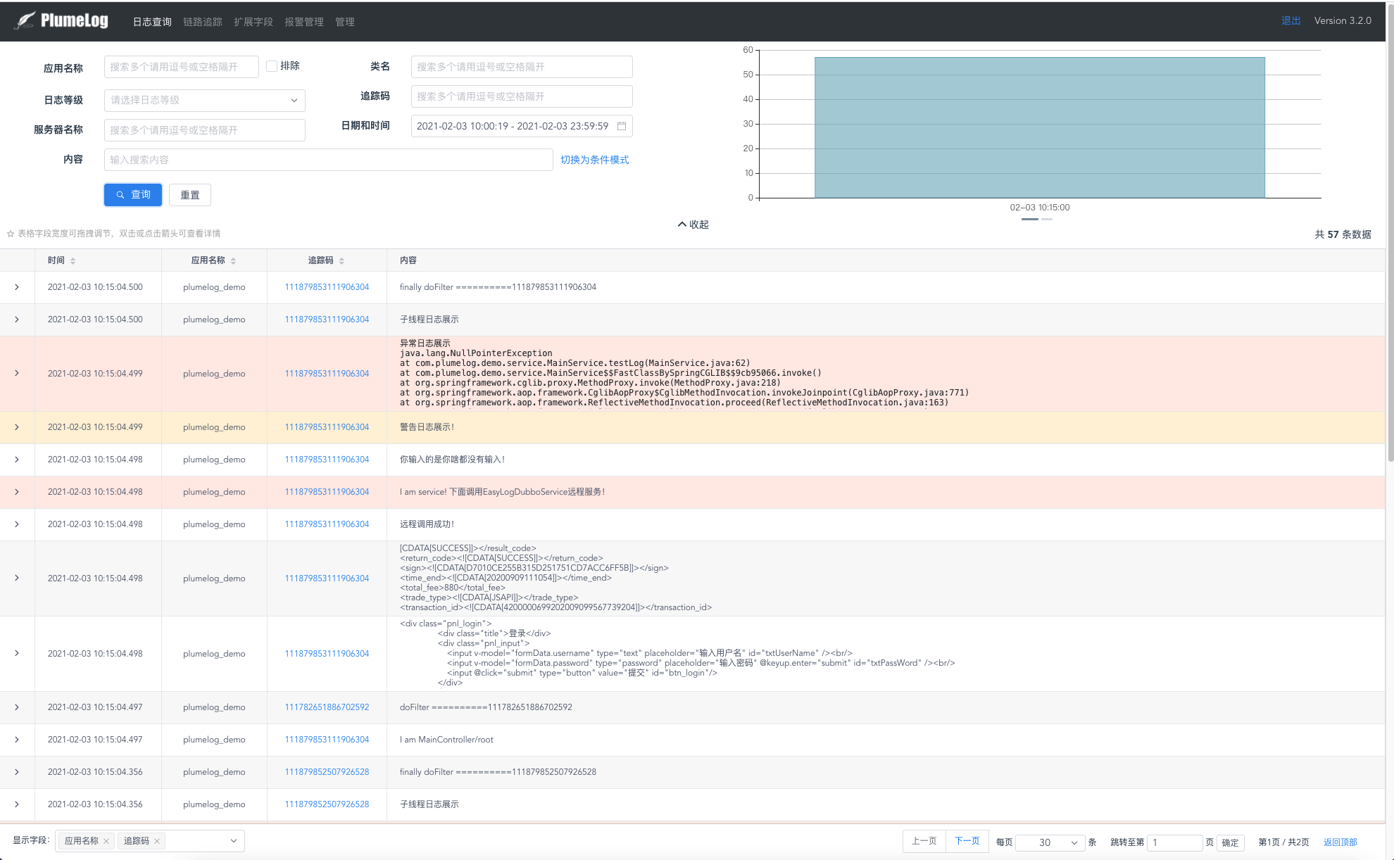 Plumelog a simple to use java logging system插图3
