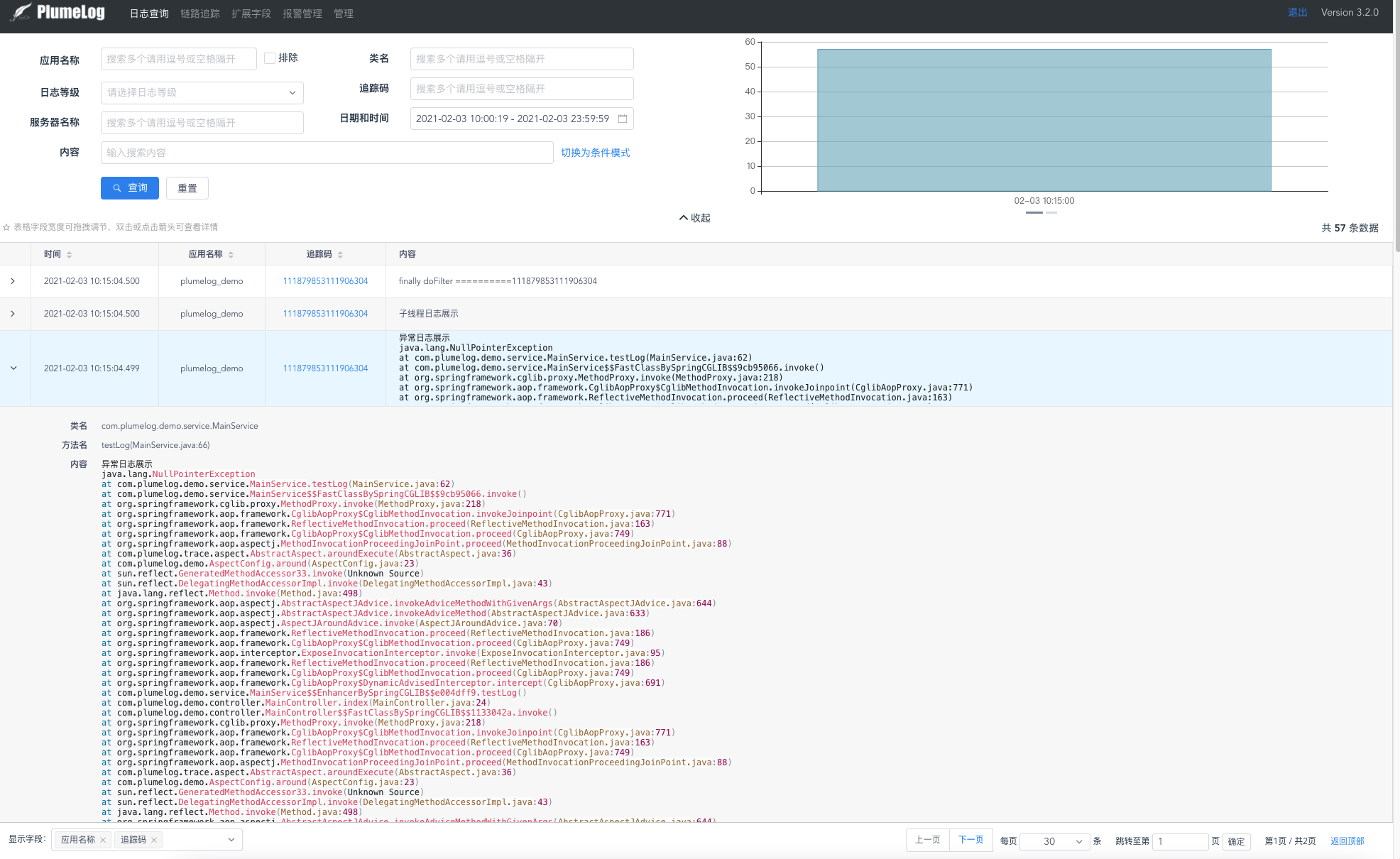 Plumelog a simple to use java logging system插图4
