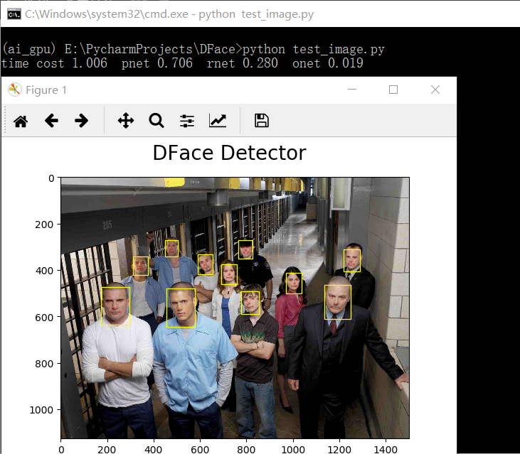 Real-time face detection and face recognition system based on Py -DFace插图4
