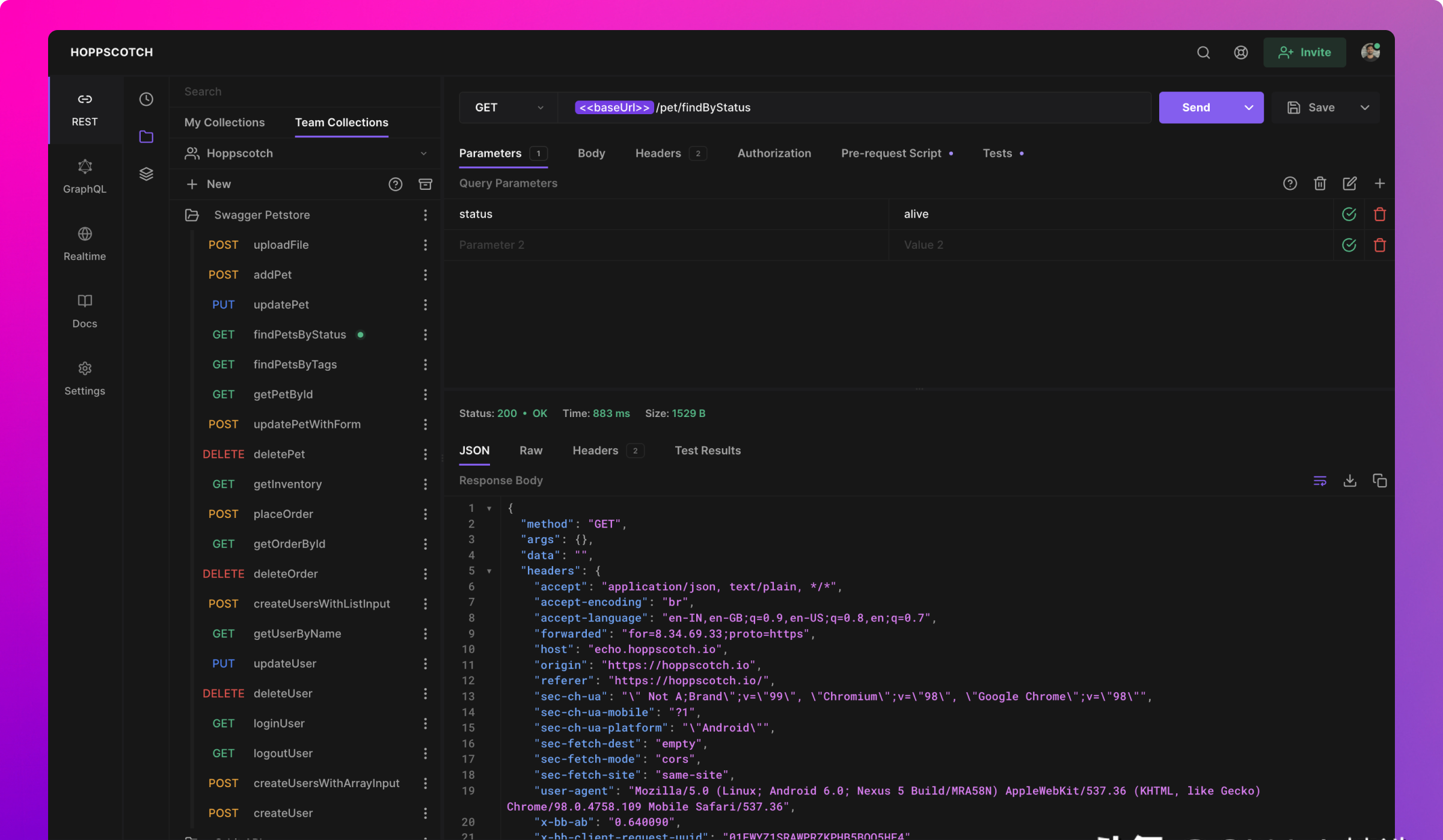 Since using this interface testing tool, I have never opened Postman again插图