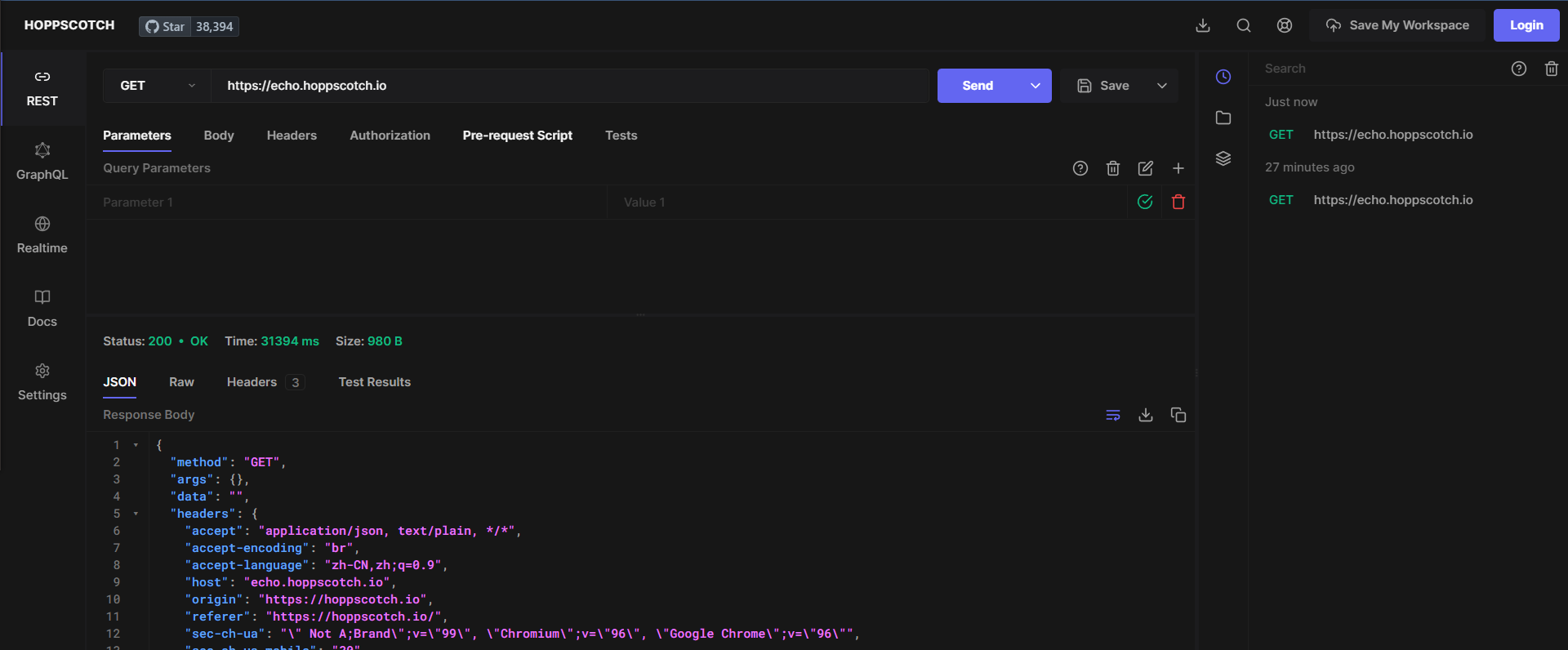 Since using this interface testing tool, I have never opened Postman again插图1