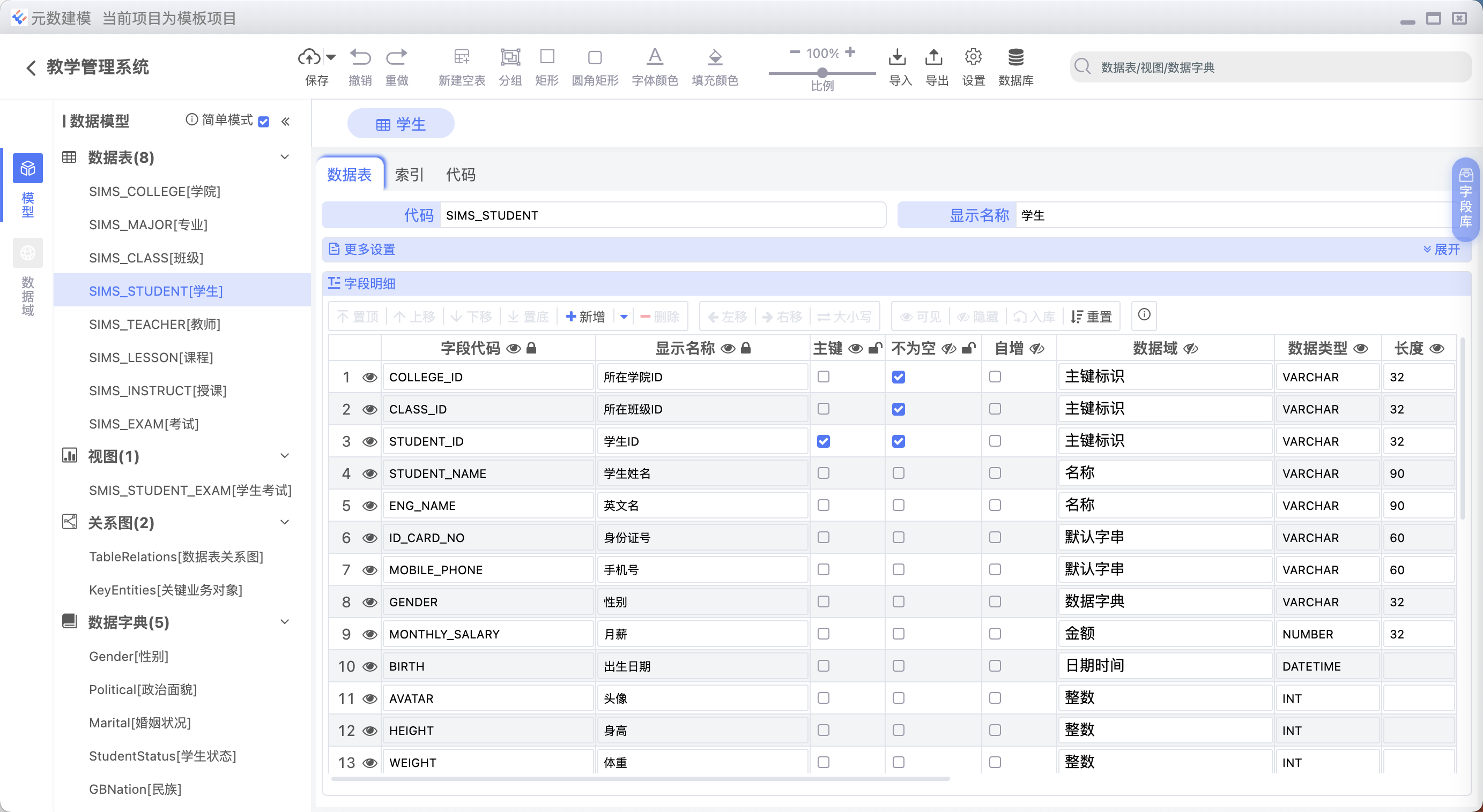 CHINER is an open source and free database modeling tool插图1