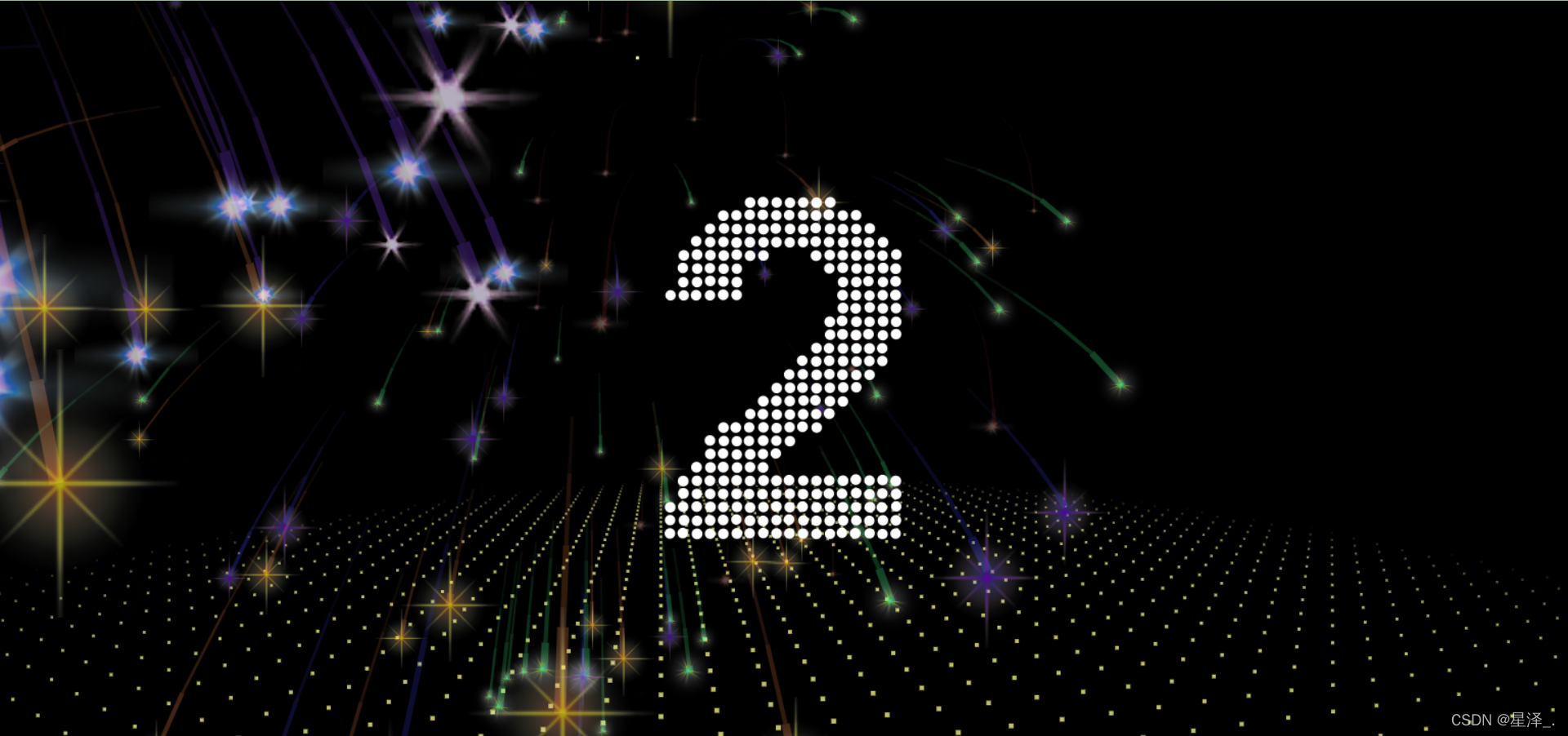 The most dazzling 3D fireworks code on New Year’s Eve (HTML+sound effects)插图
