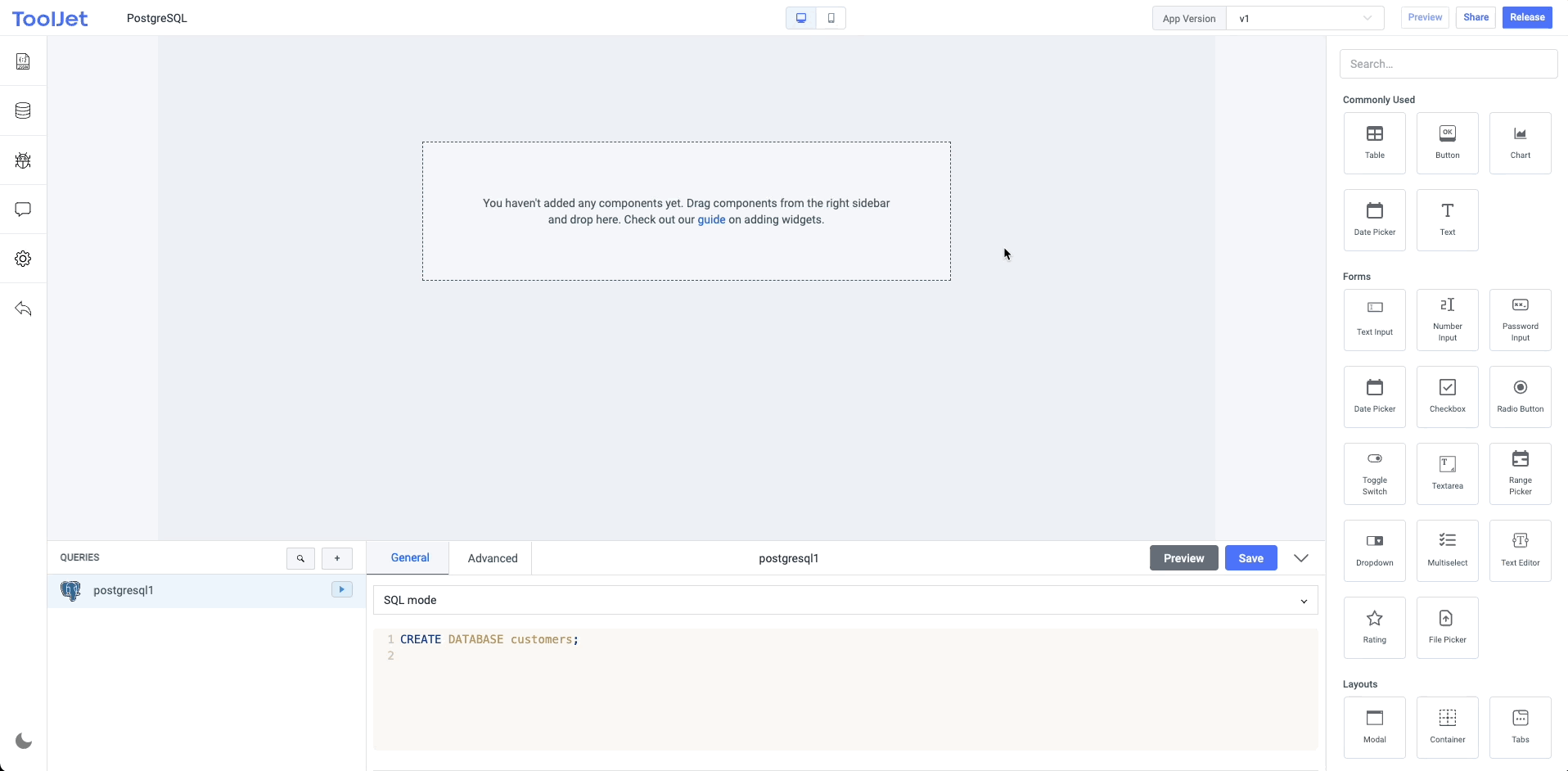 An open source visual application generator with rich built-in responsive widgets插图4