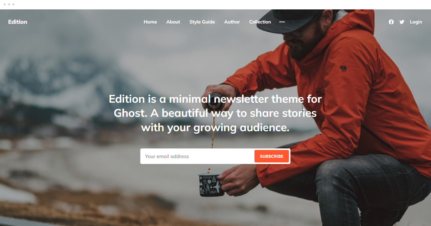 Ghost is an open source professional publishing platform based on the modern Node.js technology stack插图2