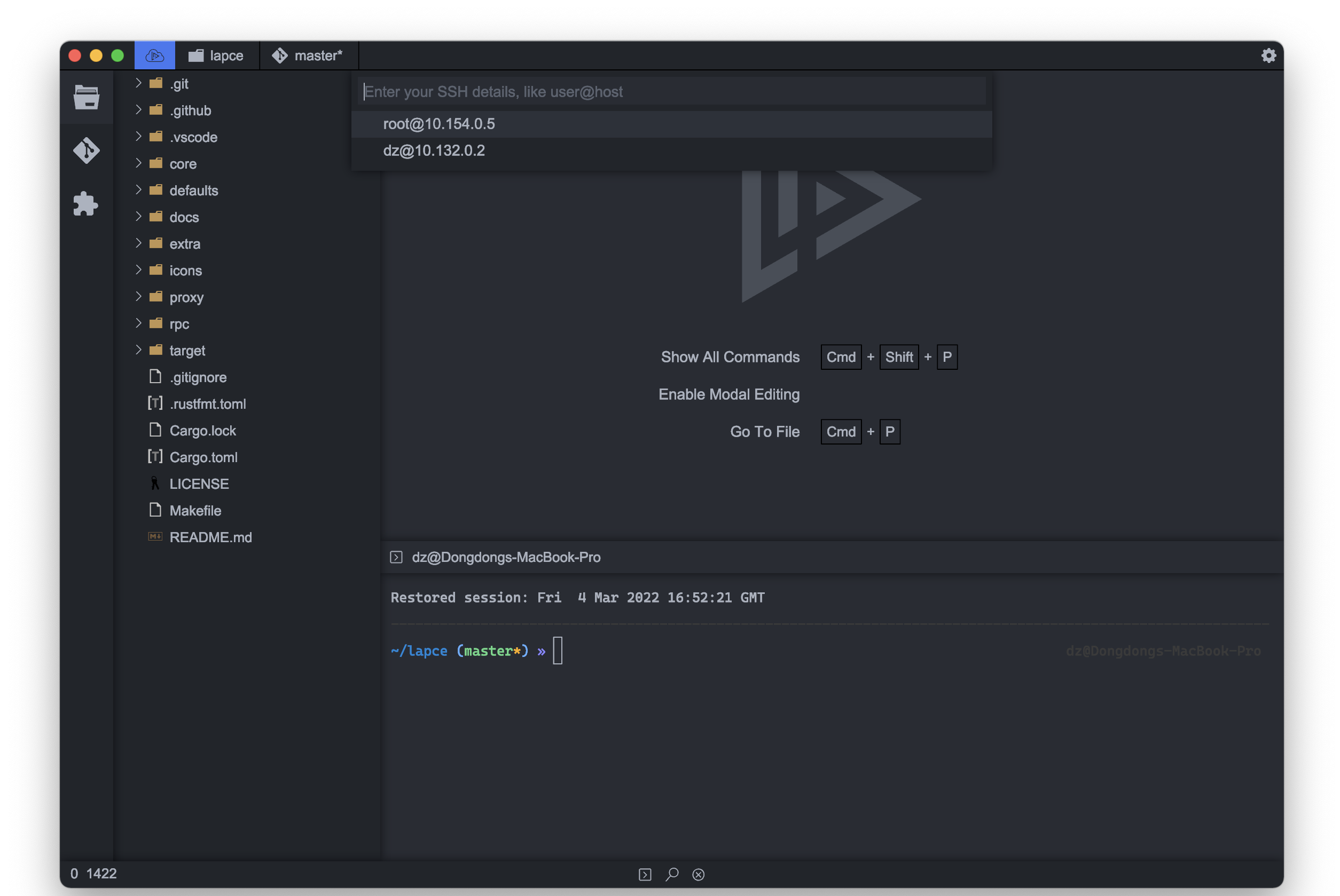 Lapce: Lightning-fast and powerful code editor插图13