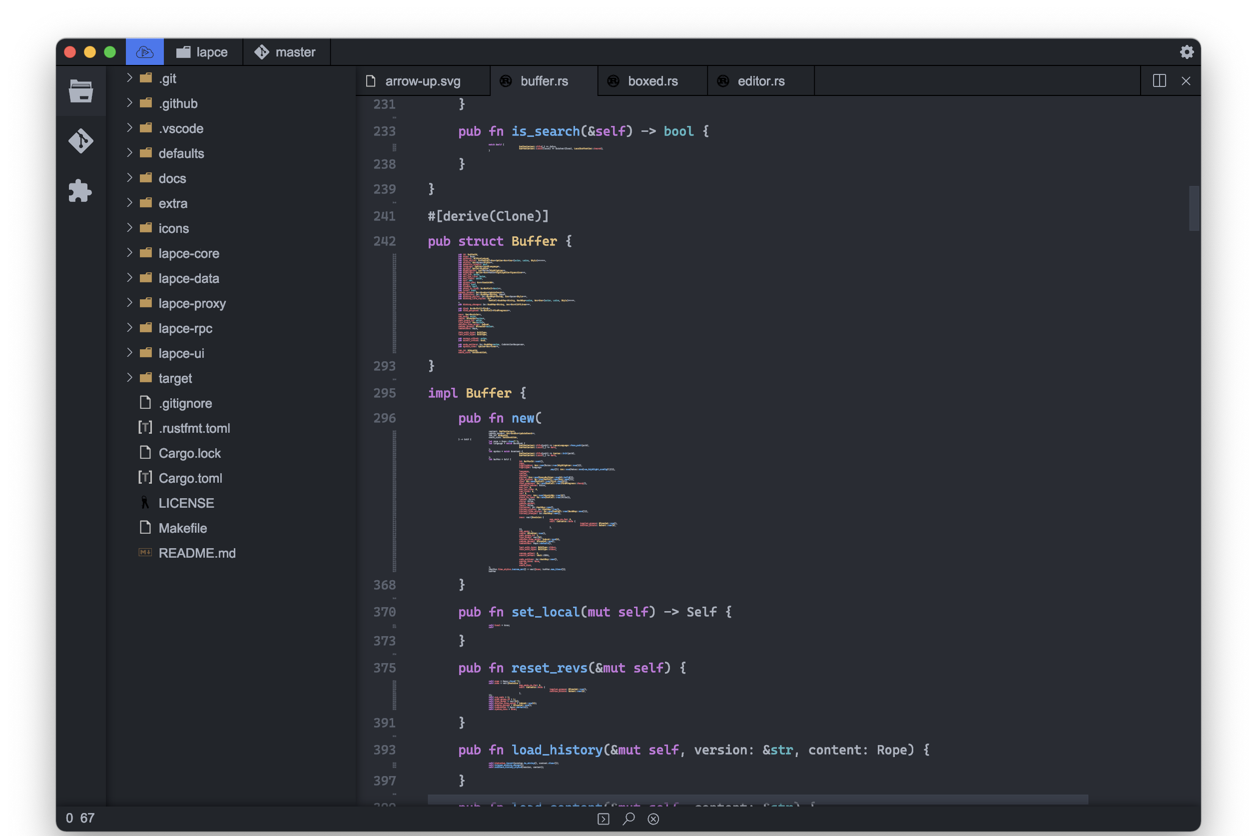 Lapce: Lightning-fast and powerful code editor插图15