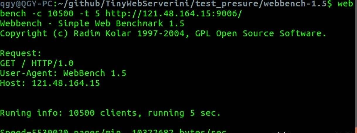 C++ based Linux lightweight Web server插图13