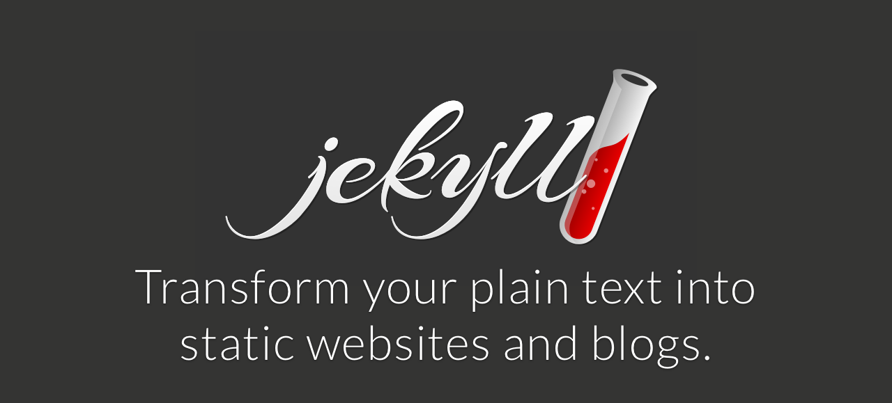 Jekyll is a simple, blogging, static site generator插图