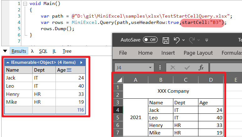 Open source.NET Fast and easy to avoid OOM’s Excel processing tools插图7