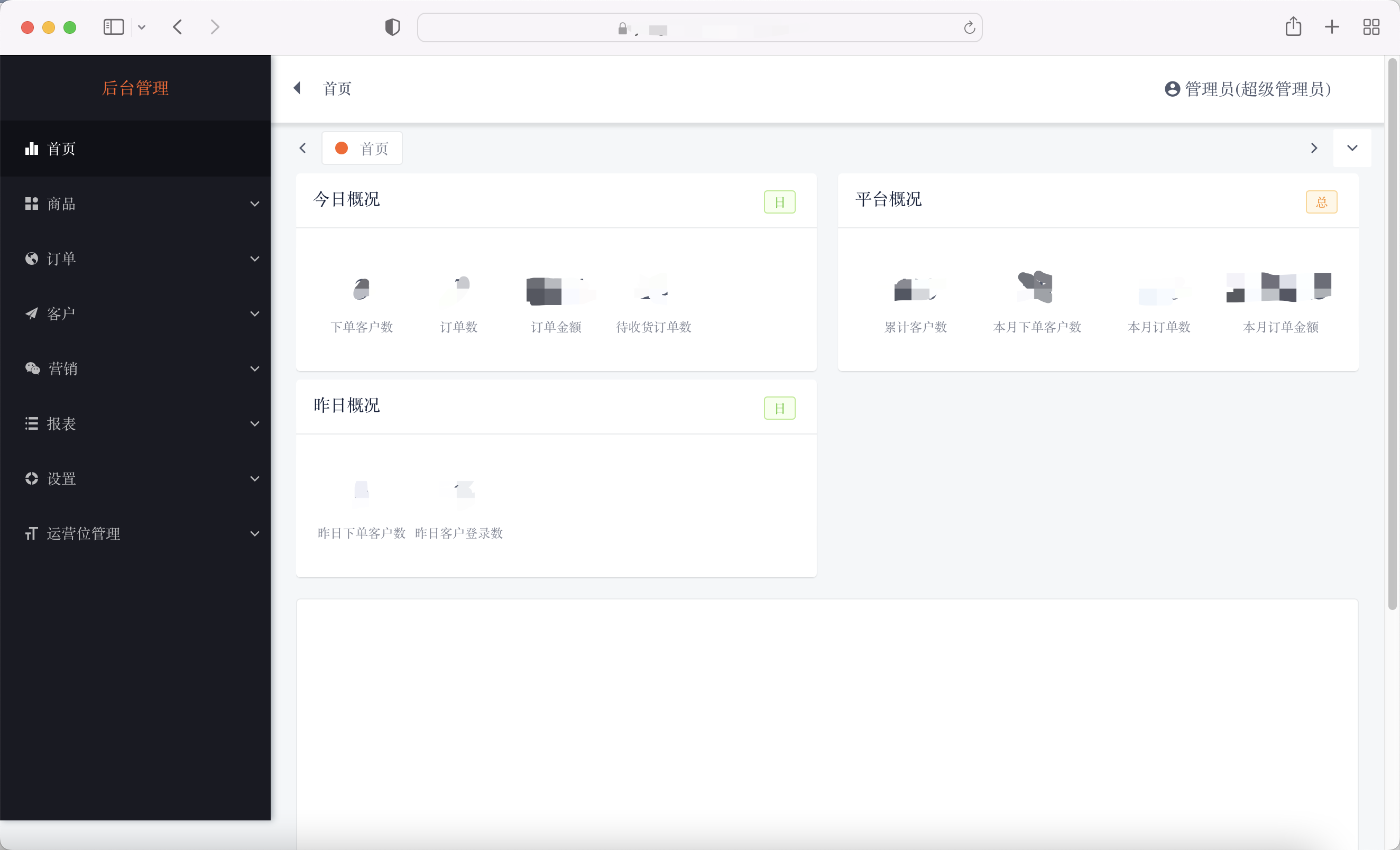 Fresh/frozen/applet online mall/supermarket (including distribution) + whole-process management插图2