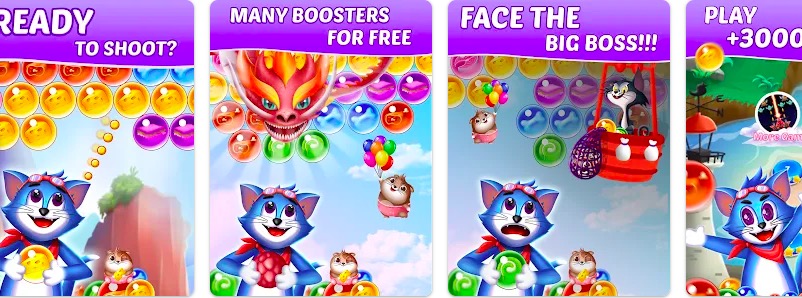 Tomcat Pop: Bubble Shooter [Game Code]插图3