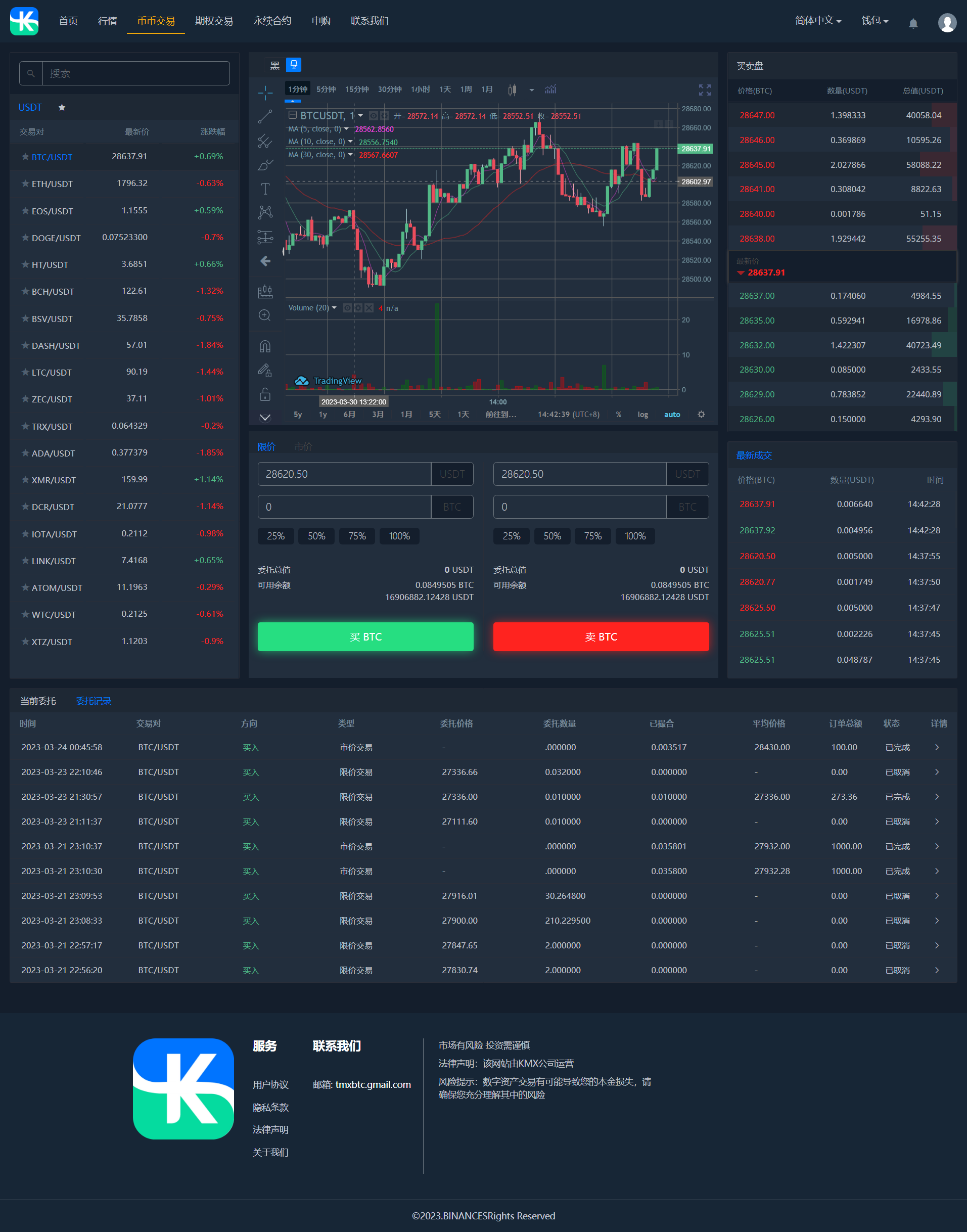 PHP Exchange 2023 | Exchange | Forex Exchange |BTC Exchange|Digital Exchange|Multilingual Exchange|Contract Exchange|Options Exchange|Overseas Blockchain插图2