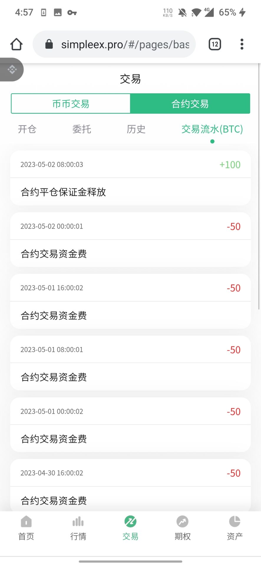 2023 contract with K-line 15 Chinese pledge with options exchange插图3