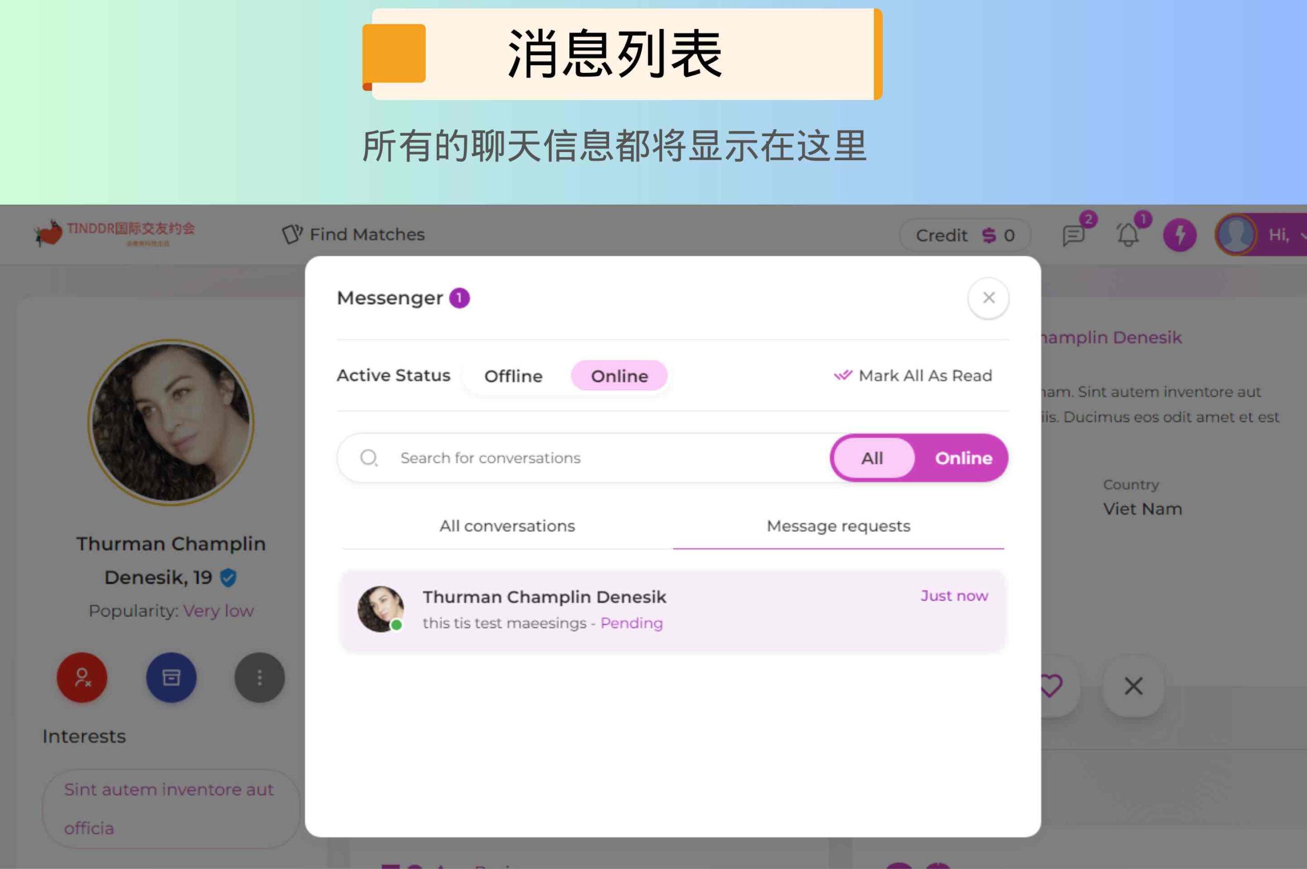 International multilingual dating/virtual membership/video voice call/app client插图13