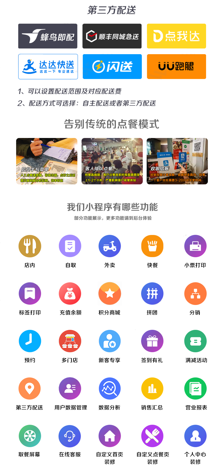 Watermelon pig takeaway ordering, milk tea, coffee restaurant chain independent version, source code takeaway, delivery, wine storage, payment, cashier, WeChat, Alipay, applet development插图1