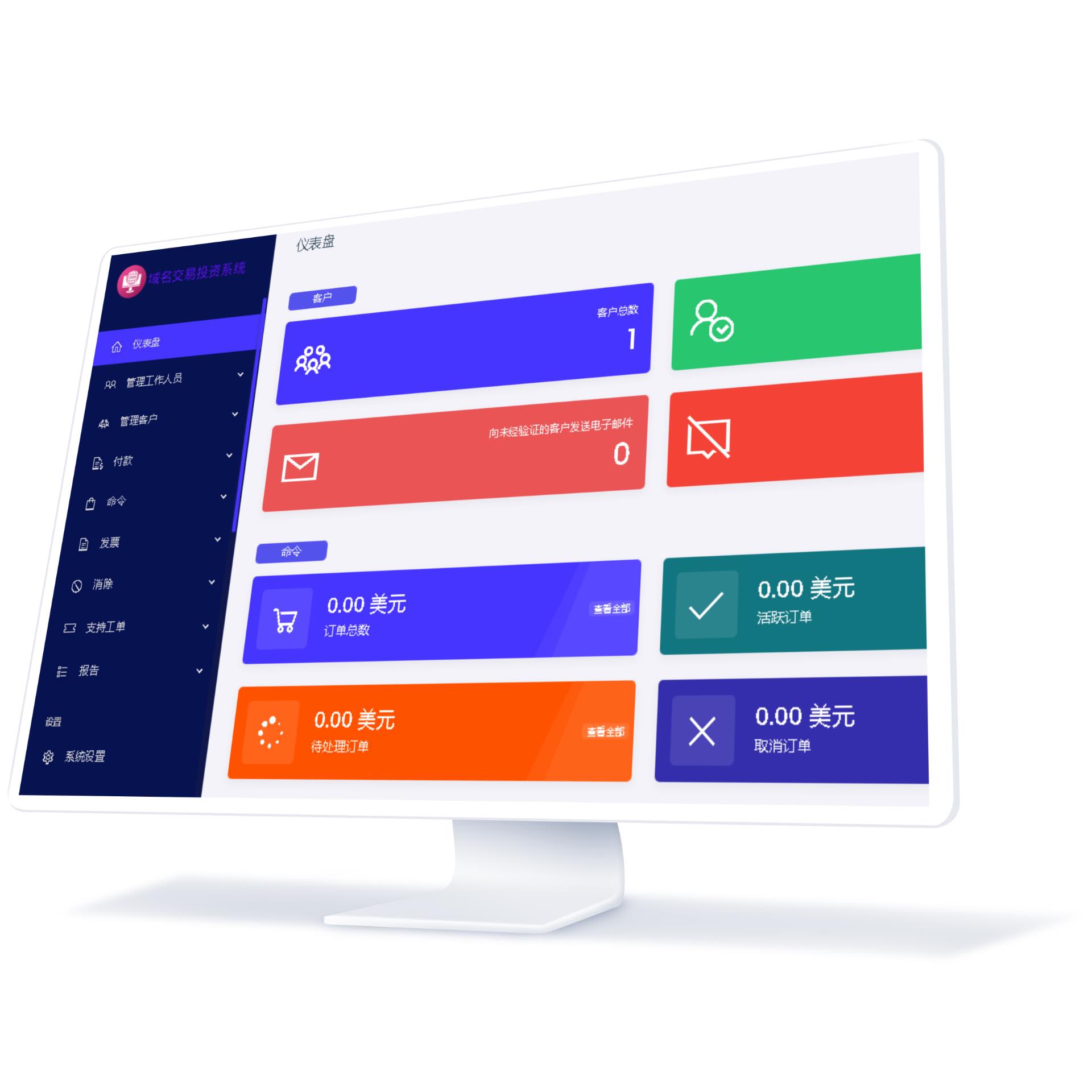 Multi language server virtual hosting sales system插图8